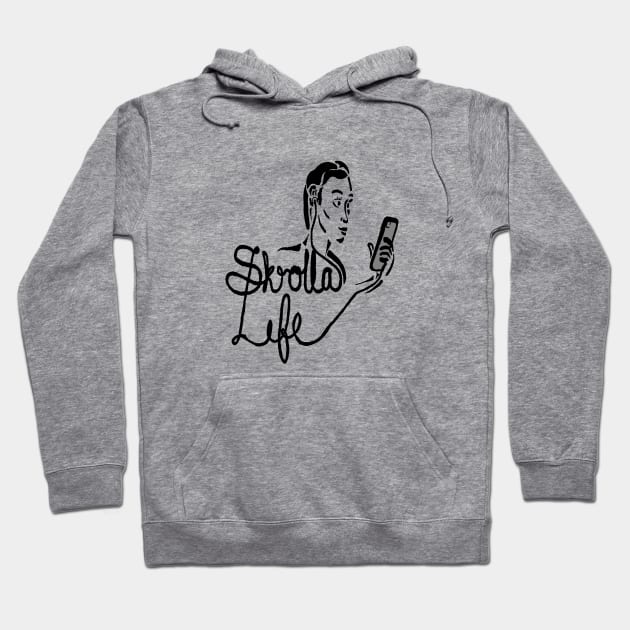 Female Skrolla T Hoodie by Skrolla Life